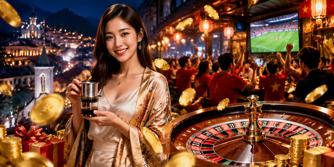 Khách hàng trải nghiệm cá cược roulette tại vùng núi Sapa